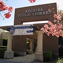 Arcadia library logo