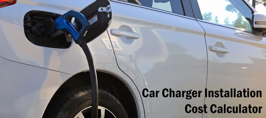 car charger installation cost calculator