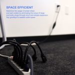 space efficient extension cords