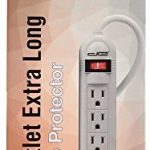 6 outlet surge protector power strip