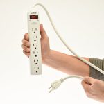 Power Strip Lighted On Off Switch