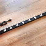 Metal Surge Protector Power Strip 4 Feet 12 Outlet