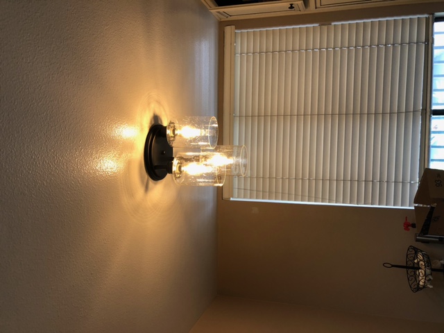 Install light fixture