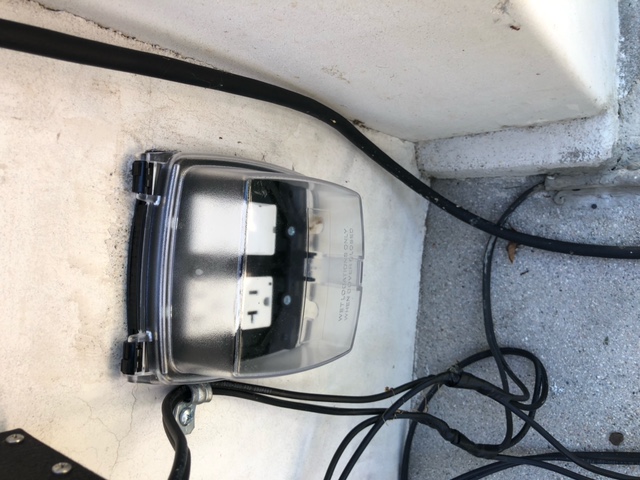 Replace bubble cover for receptacle