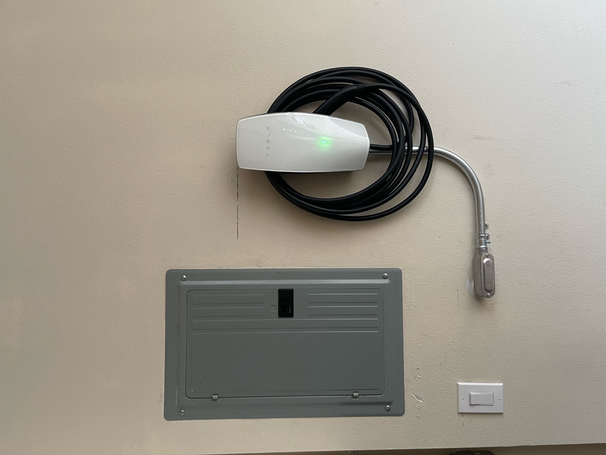 tesla wall connector installation