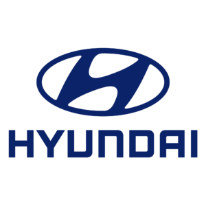hyundai logo on transparent background