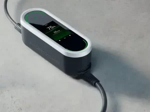 porsche mobile charger connect on the ground