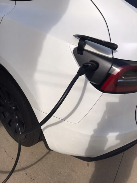 install tesla charger