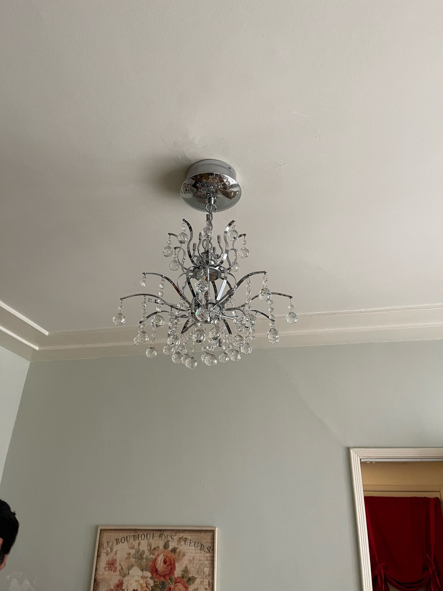 replace chandelier
